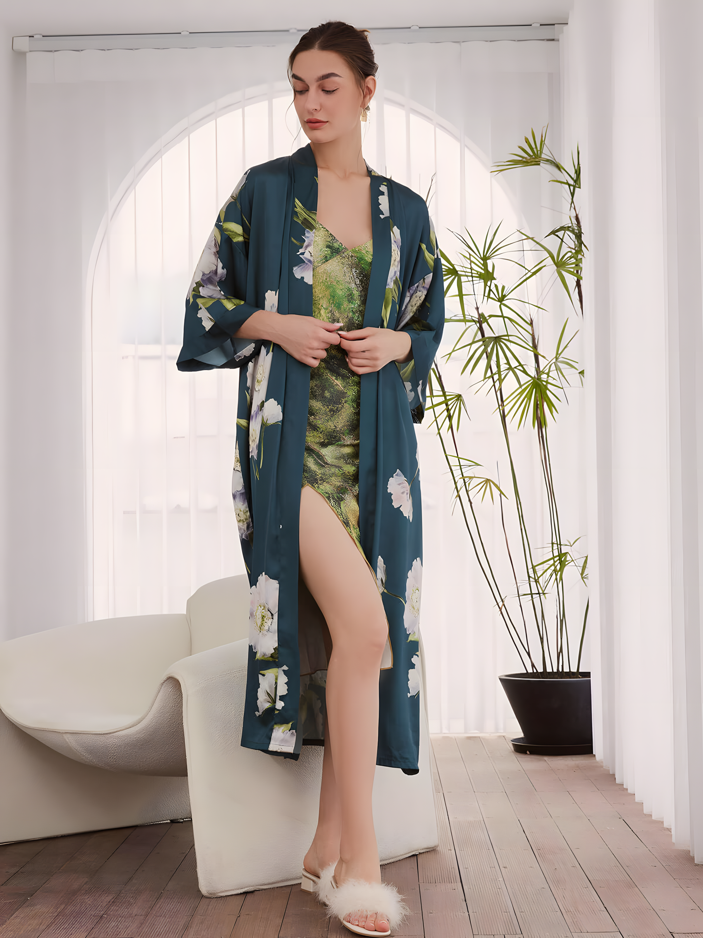 Kimono de Flor de Anémona