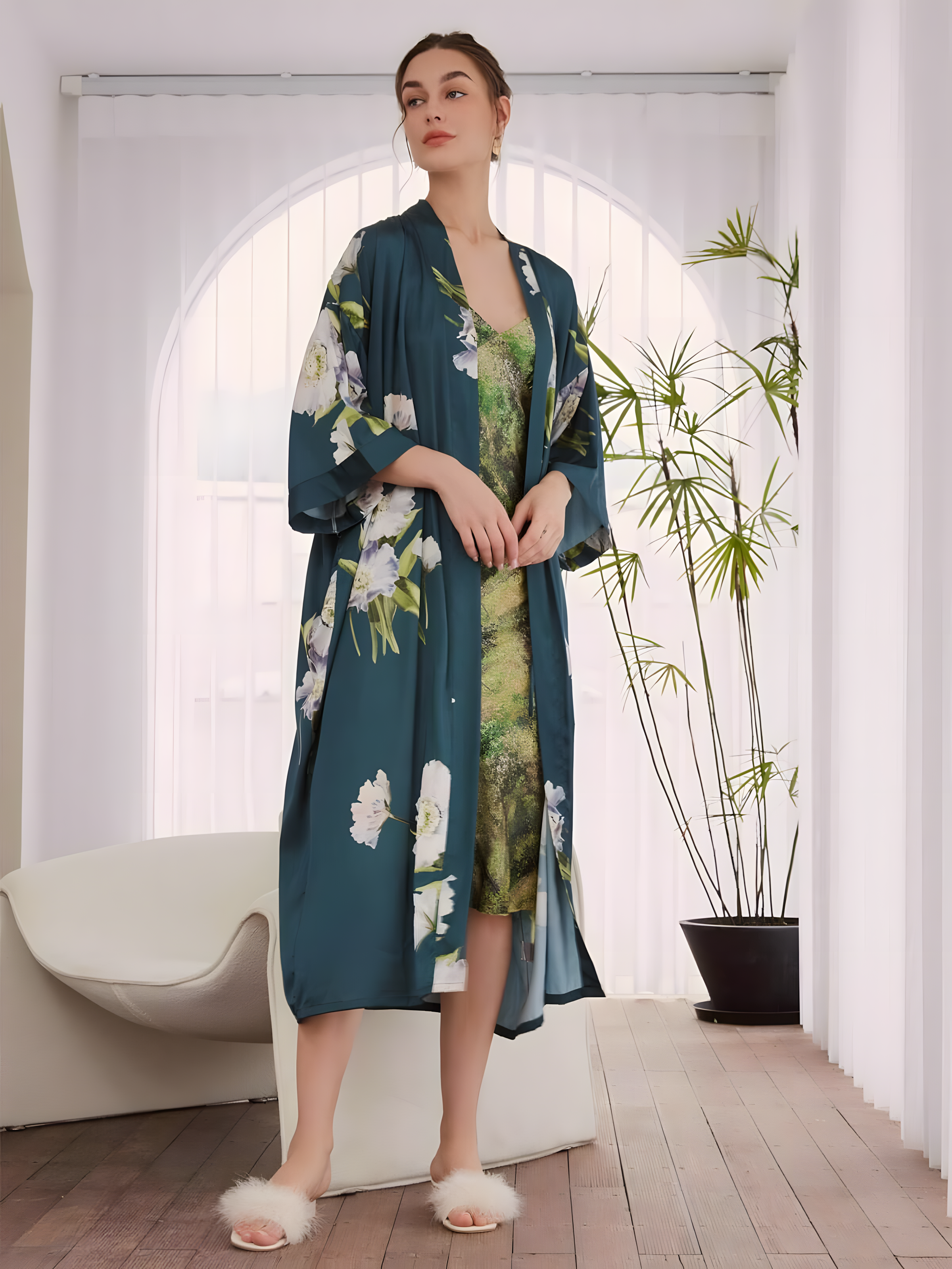 Kimono de Flor de Anémona