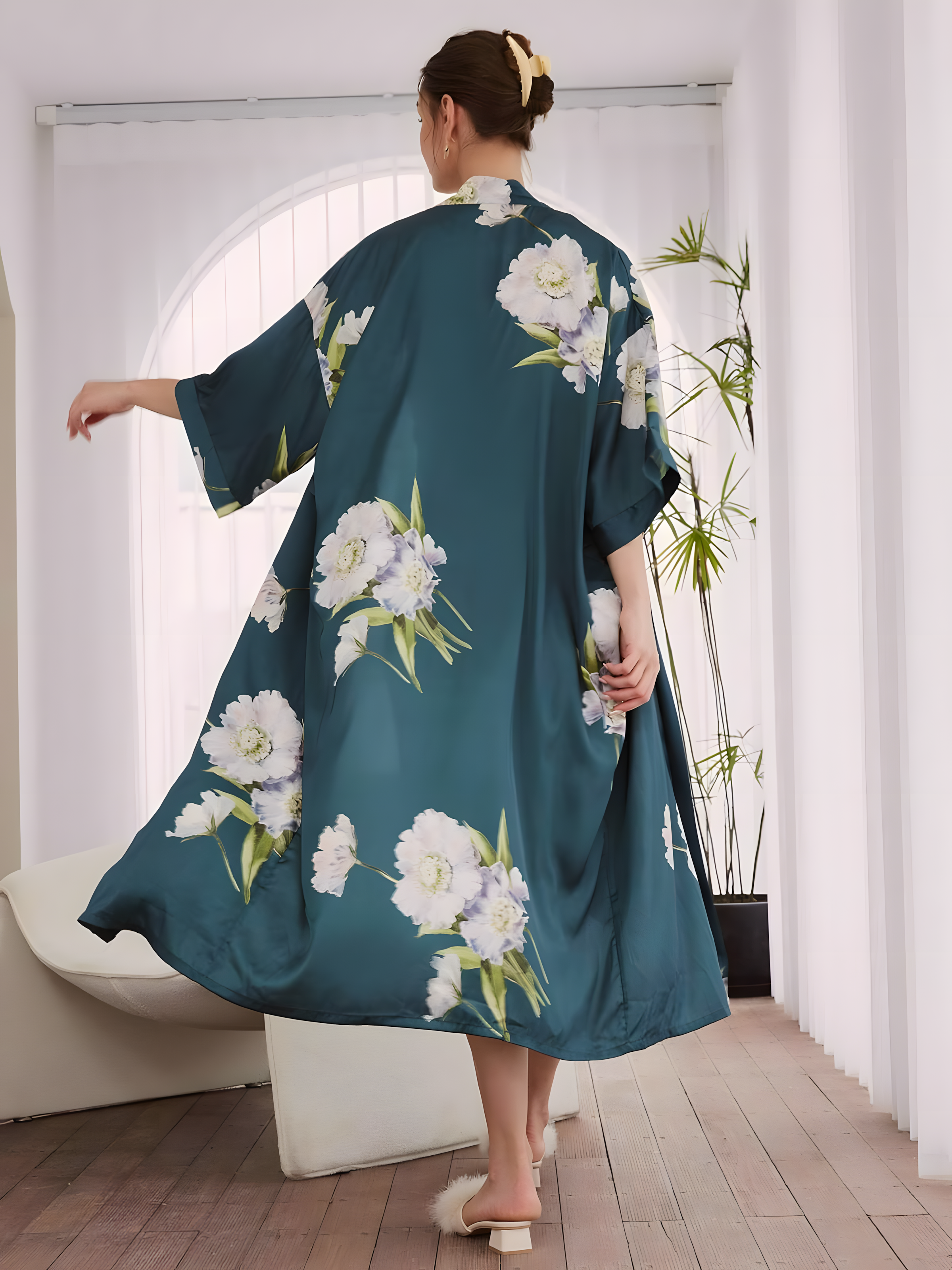 Kimono de Flor de Anémona