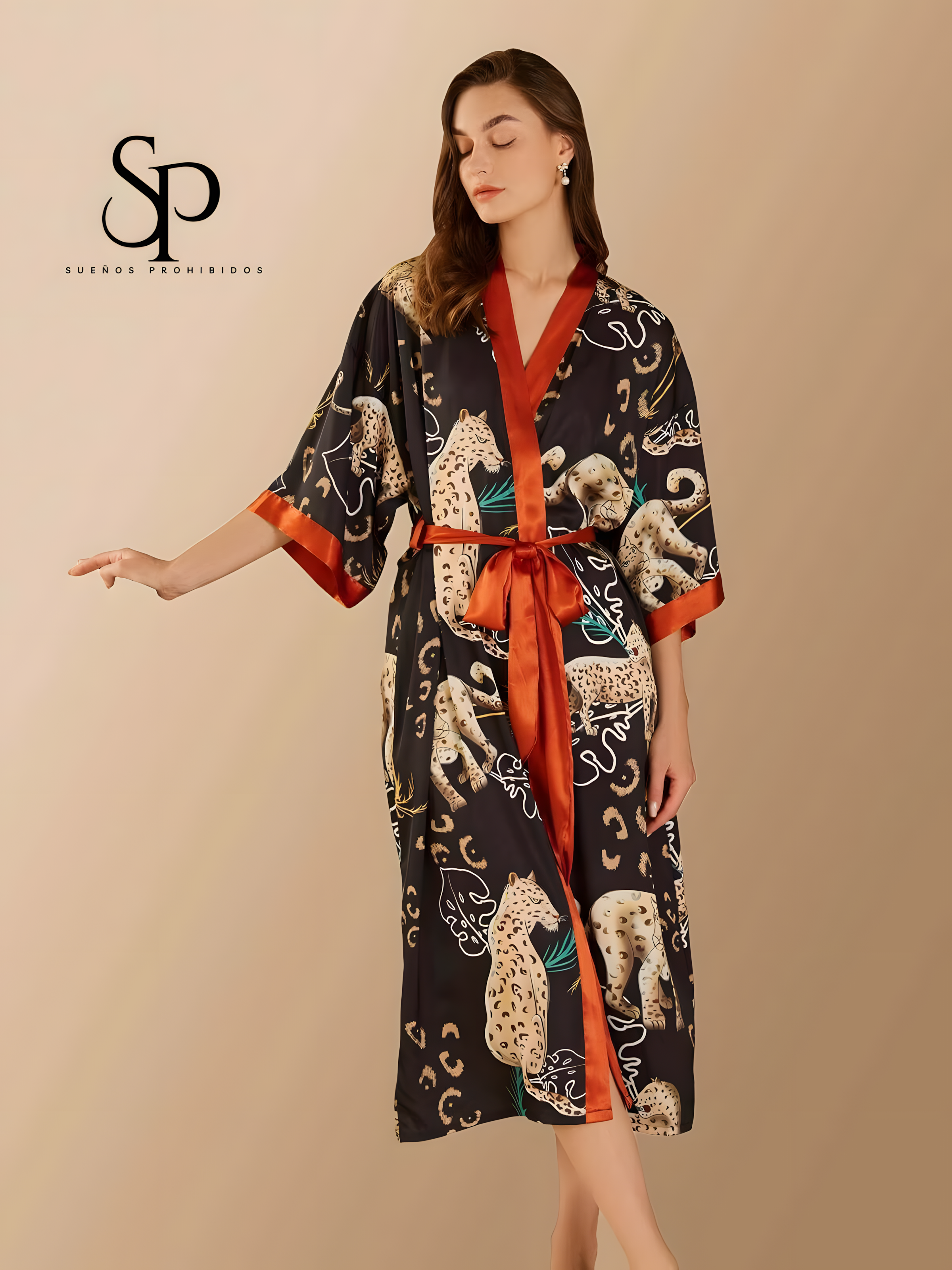 Kimono de Animales de la Selva