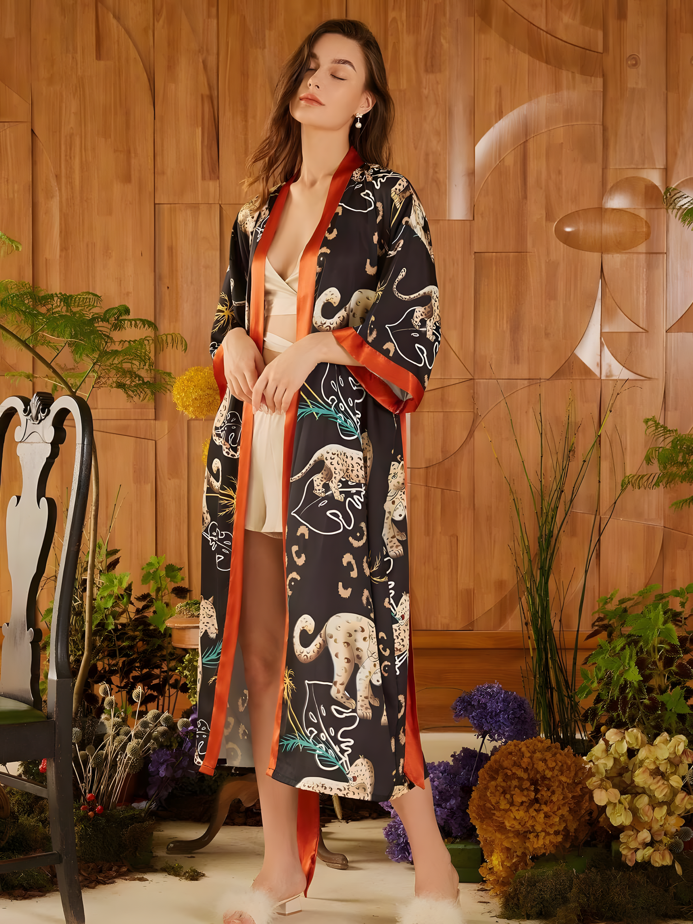 Kimono de Animales de la Selva