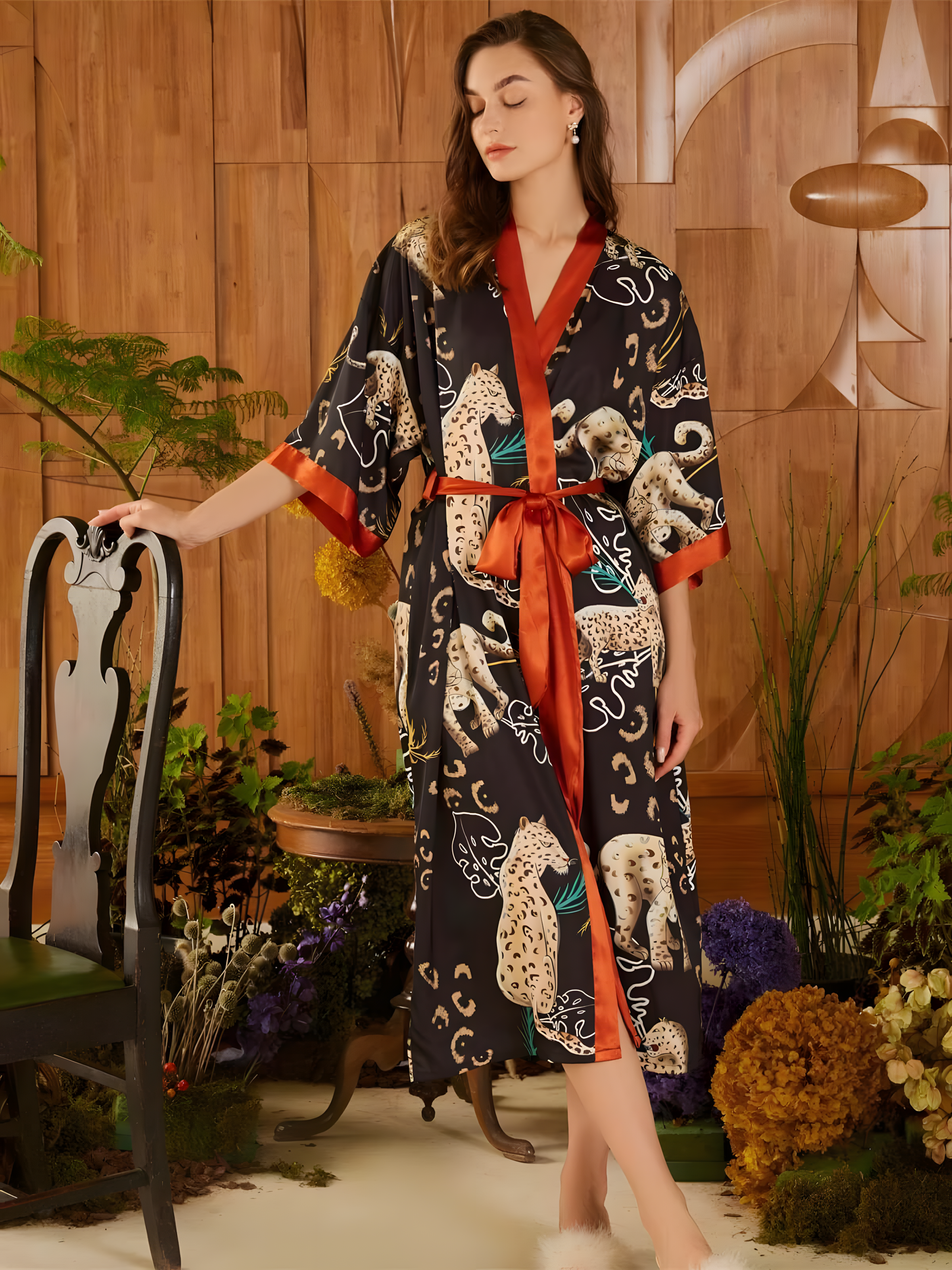 Kimono de Animales de la Selva